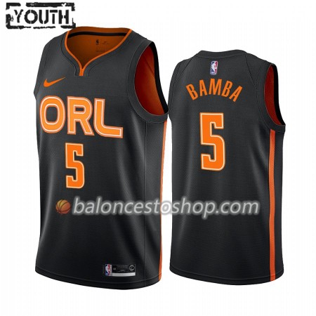 Camiseta Niños NBA Orlando Magic Mohamed Bamba 5 2019-20 Nike City Edition Swingman